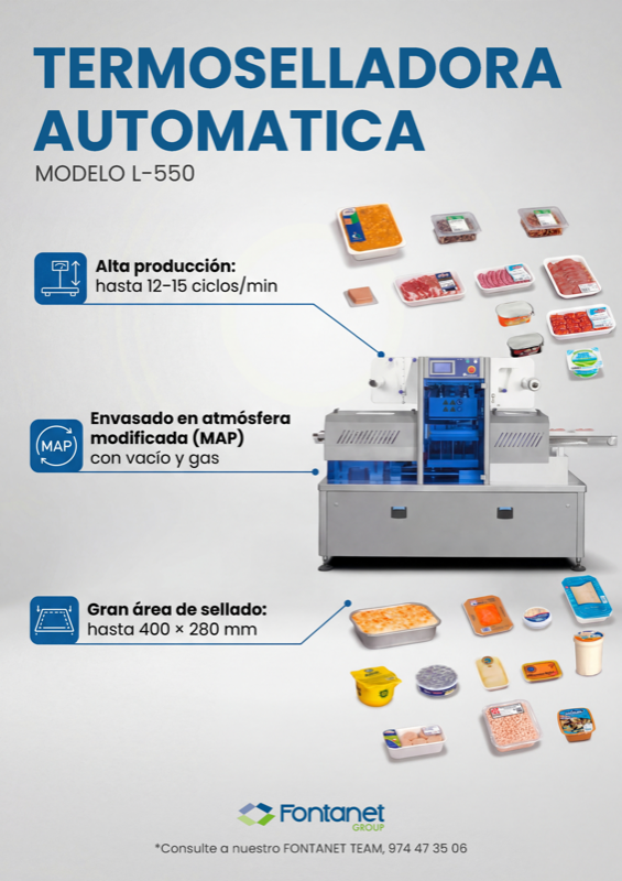 Termoselladora Automática L-550